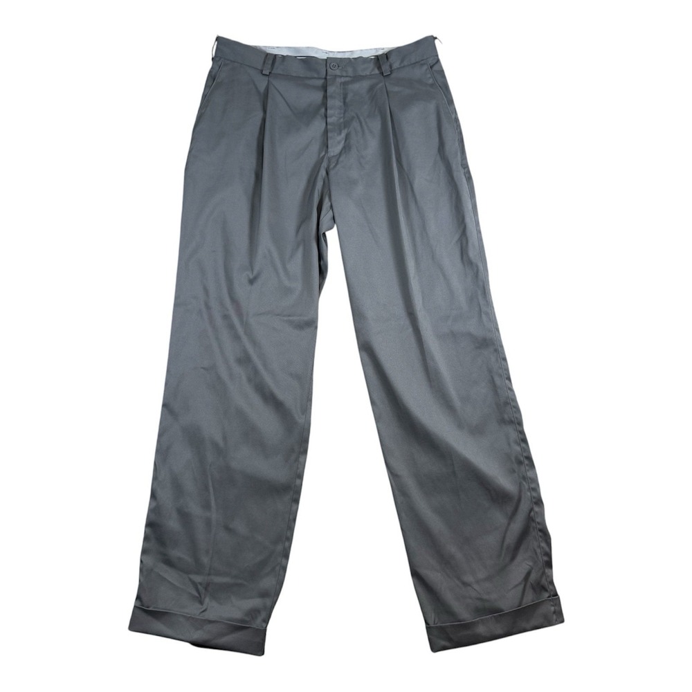 Nike Golf Mens Pants 34x32 Gray Dri Fit‎ Tour Performance Straight Leg